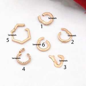 Wholesale Solid 14k Gold Enhancer Charms Holder, Real Gold Charm Holder, Pendant Enhancer, Charm Clip | Link Paperclip Chain Connector Clasp