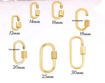 14k Gold Carabiner Lock, Gold Carabiner Lock, Carabiner Gold Lock, Wholesale 14k Carabiner Lock, 14K Carabiner Lock, Gold Carabiner Pendant