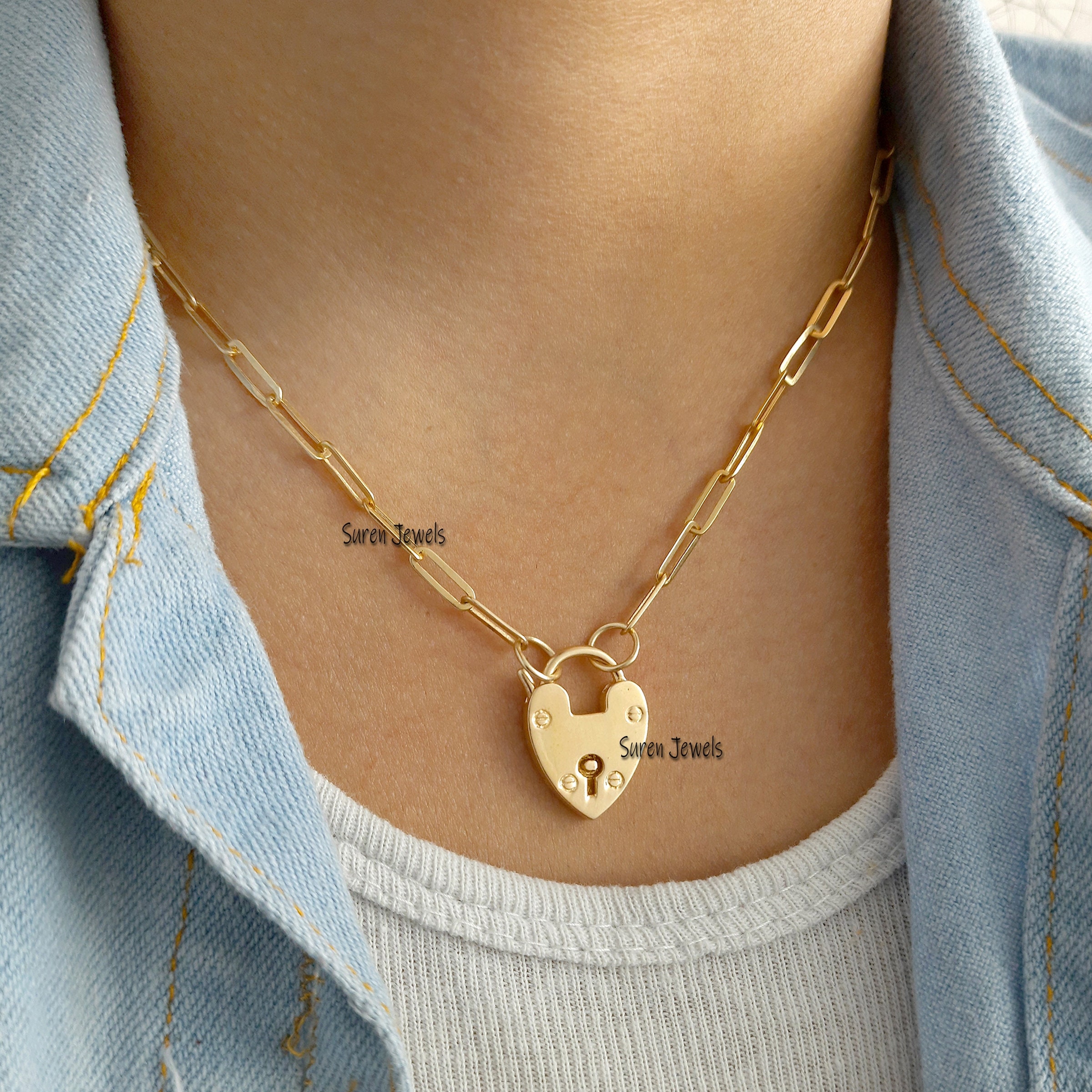 Cartier padlock necklace hotsell