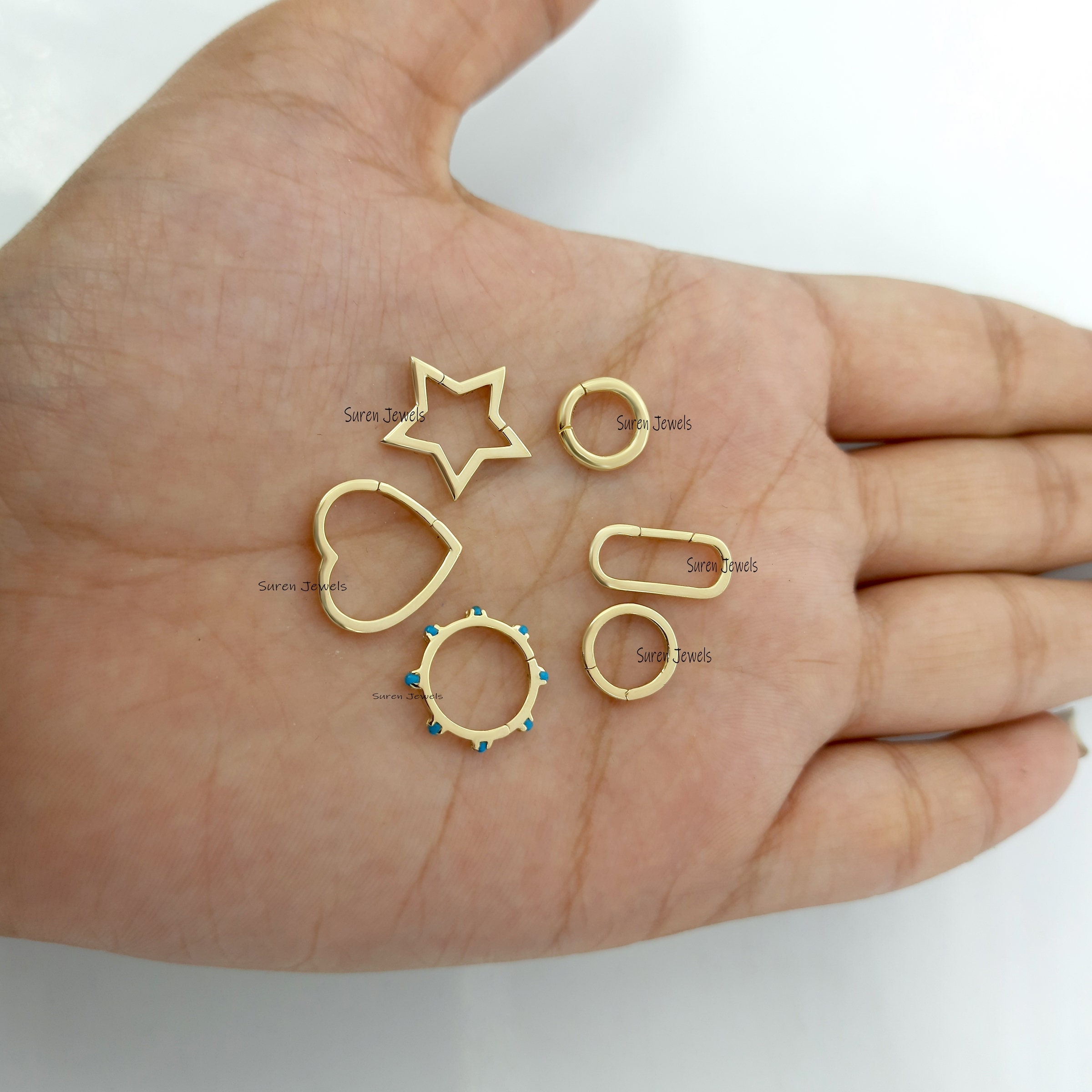 925 Silver Charm Holder Multiple Charms Holder Multiple Etsy