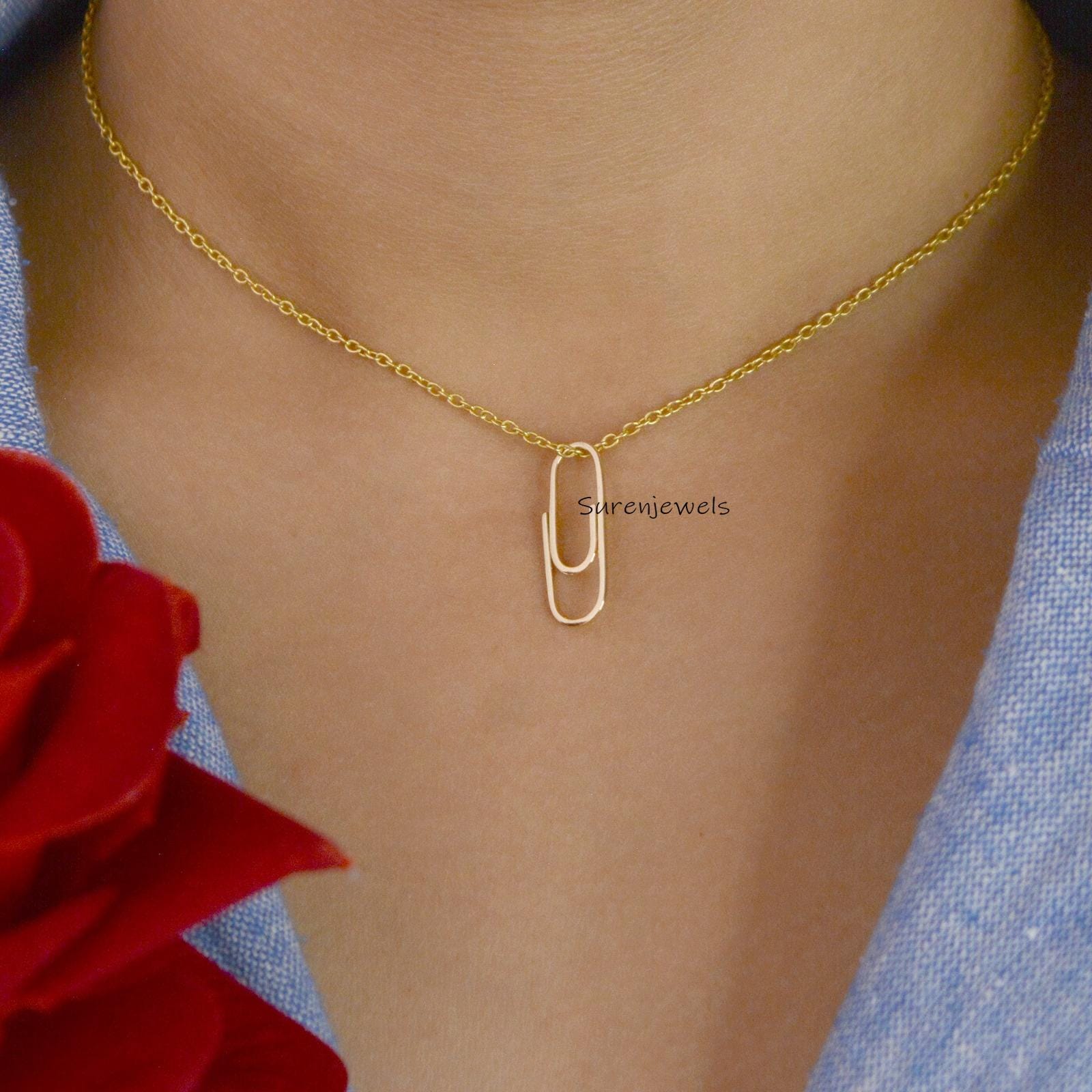 14K Gold Charm Enhancer: Durable Chain Connector - View 2 - Suren Jewels | SKU: SJH564