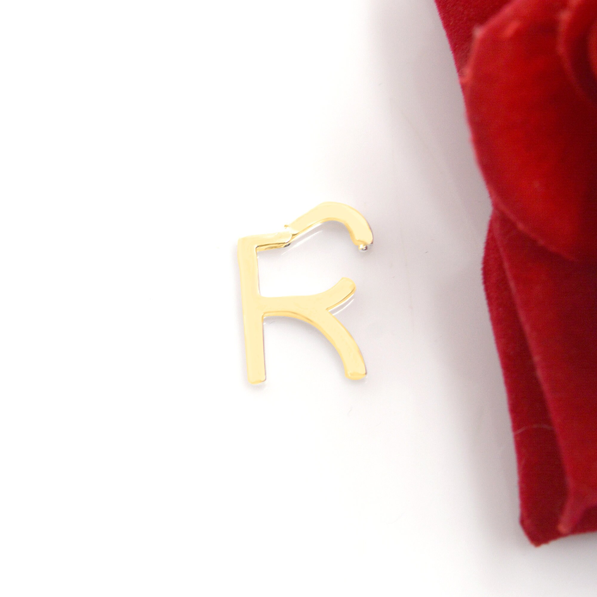 9K Gold Link Lock: Charm Holder Enhancer (18mm) - View 5 - Suren Jewels | SKU: SJP978-SLRG-S