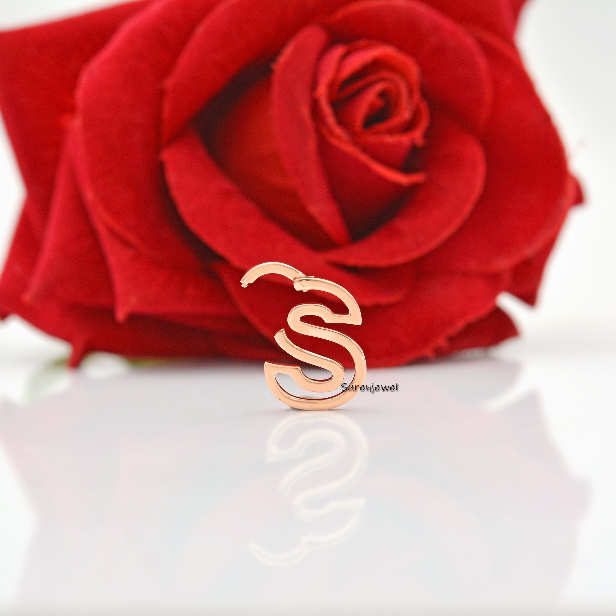 14K Gold Charm Holder Enhancer: Multi-Link Solid Gold - View 5 - Suren Jewels | SKU: SJH2439,SJF09-SLYG,SJP978-SLYG,SJP1073,S