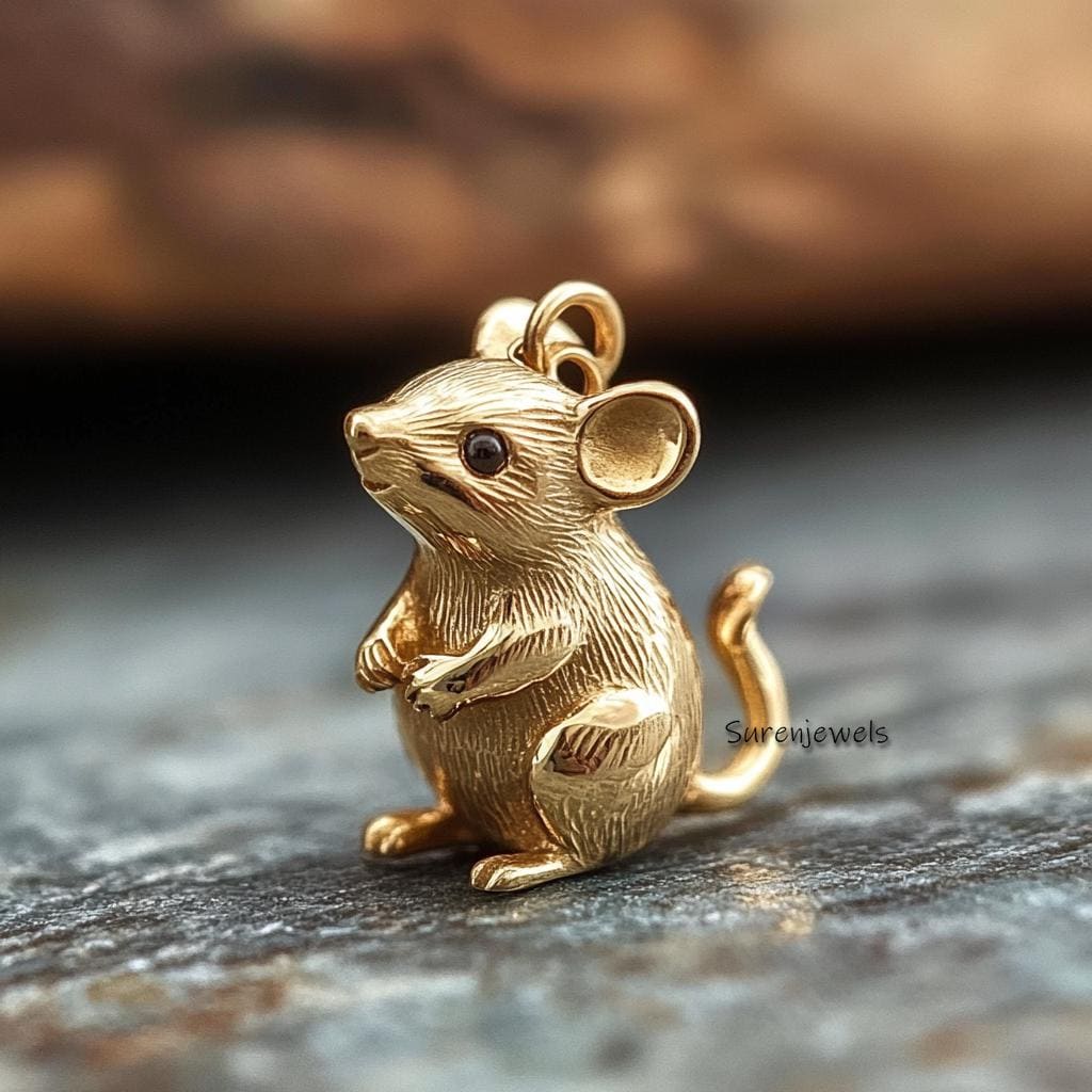 RATS RAT CHARM k18 18k ゴールド 美品　トップ RATS CHARM RAT 18K GOLD