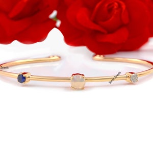 14k Gold Diamond Cuff Bangle, Solid Gold Diamond Cuff Bangle, 14k Gold Designer Diamond bangle, 14k handmade Diamond bangle, Diamond bangle