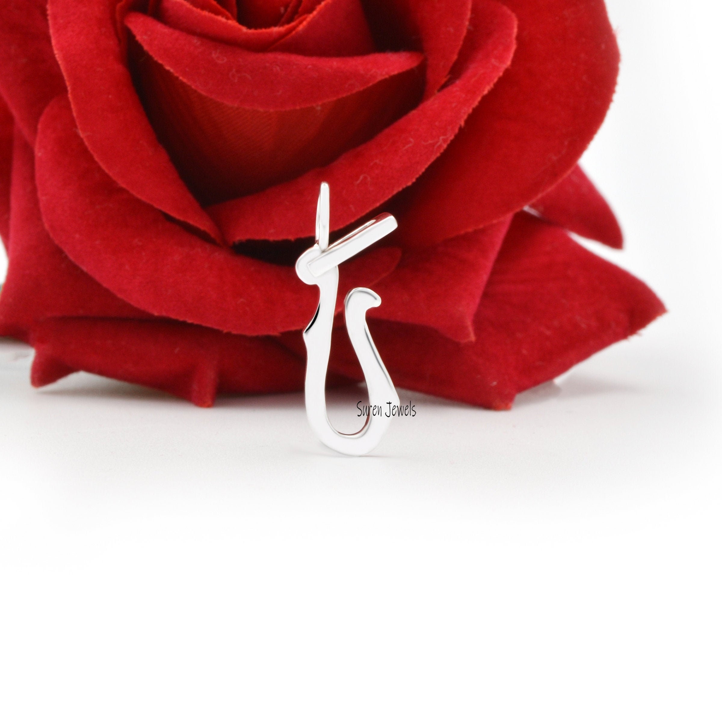 14K Gold Elongated Enhancer Link: Snap Lock Jewelry (25mm) - View 2 - Suren Jewels | SKU: SJP918-SLNS-25M