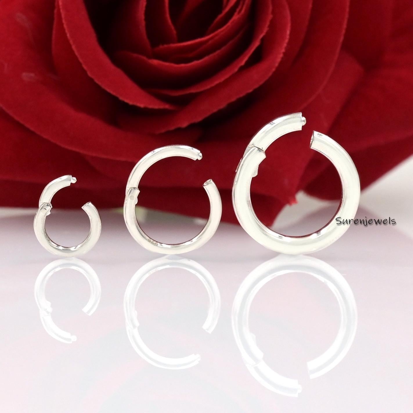 925 Sterling Silver Charm Enhancer Clasp: Multi-Charm Holder Pendant - Suren Jewels | SKU: SJP482-SLWG-10M