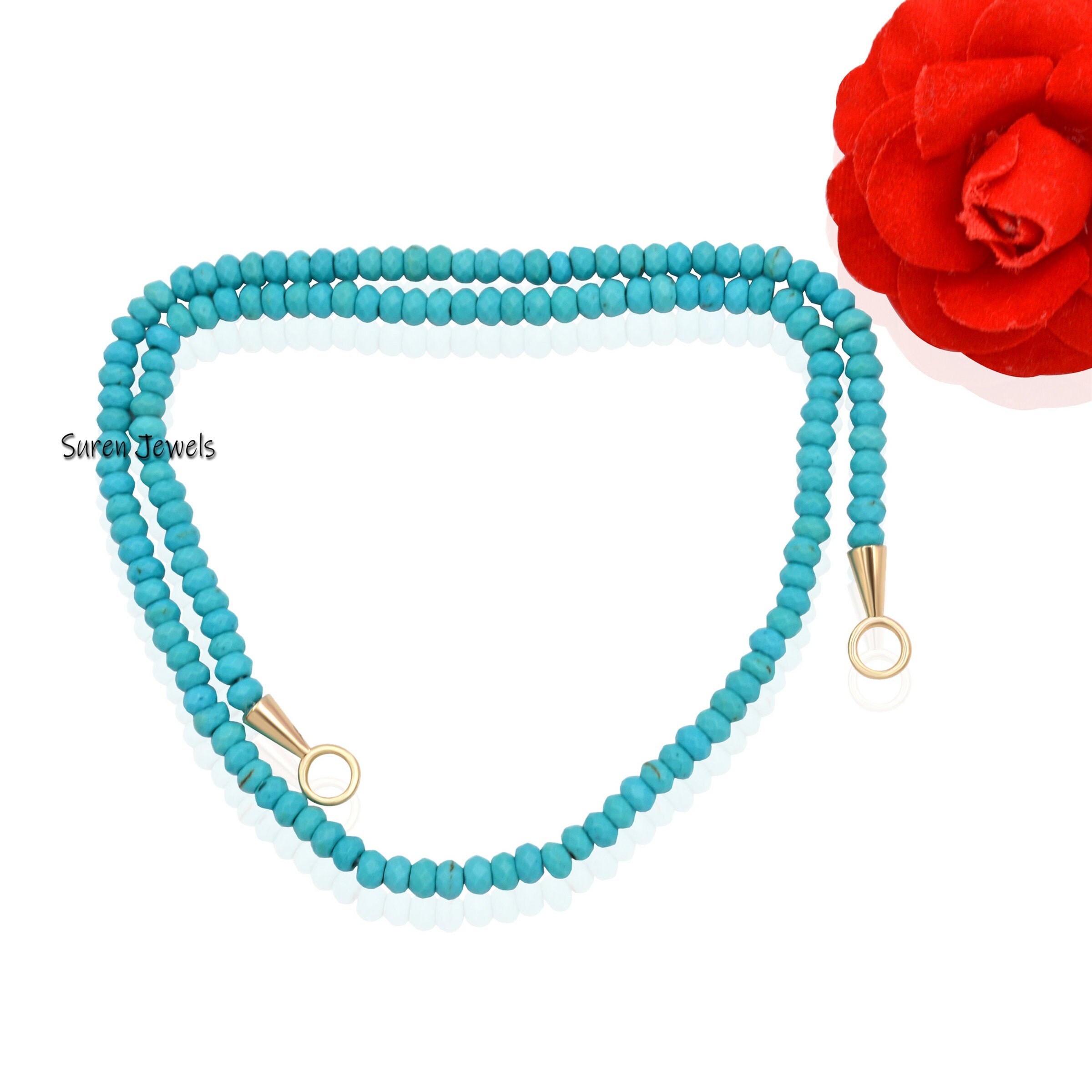 14K Gold Lapis Charm Holder Beads Necklace - View 5 - Suren Jewels | SKU: SJN247-14KYGTQ