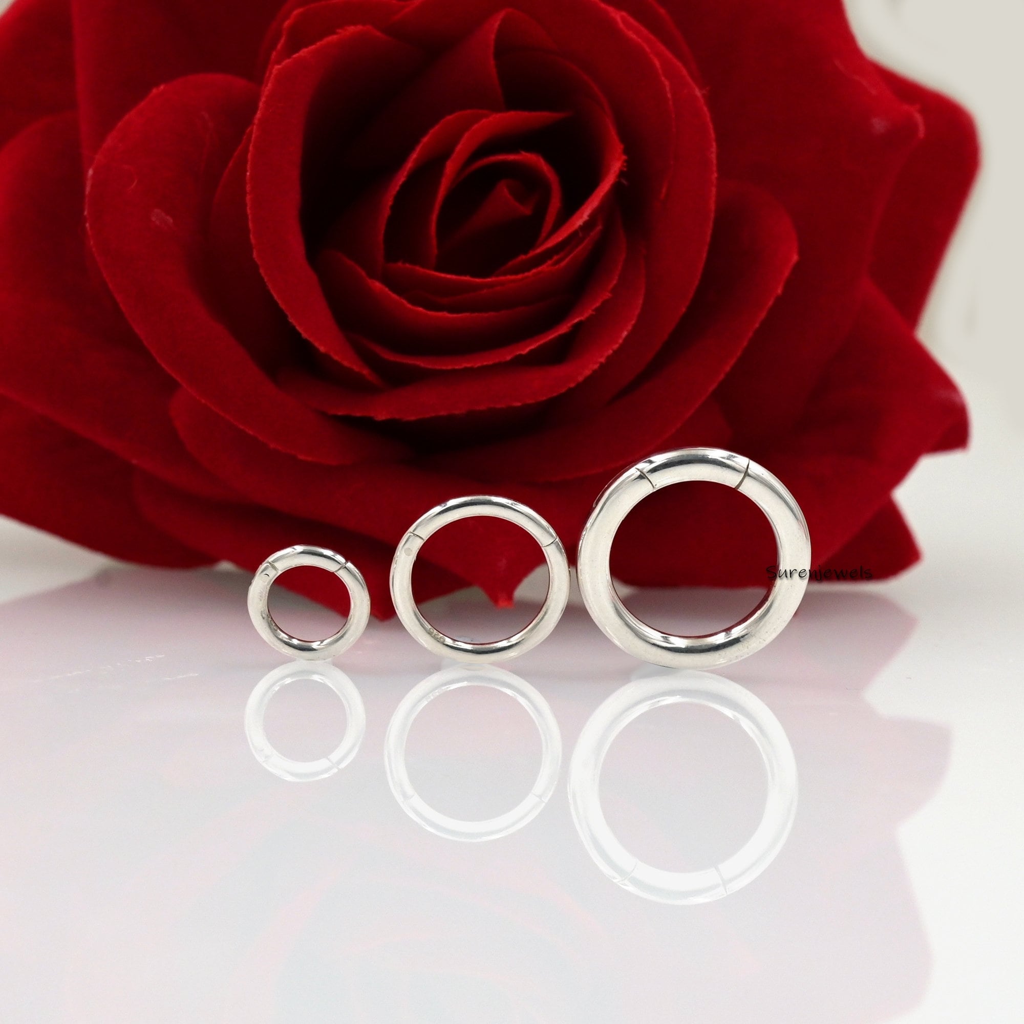 925 Sterling Silver Charm Enhancer Clasp: Multi-Charm Holder Pendant - View 3 - Suren Jewels | SKU: SJP482-SLWG-10M
