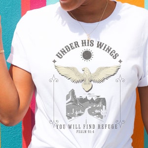 Retro Christian T-Shirt: Bible Verse Graphic Tee, Unisex Fit