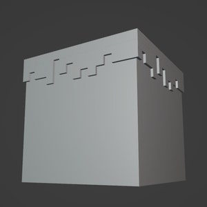 Fichier STL Minecraft Dirt Block | impression en 3D