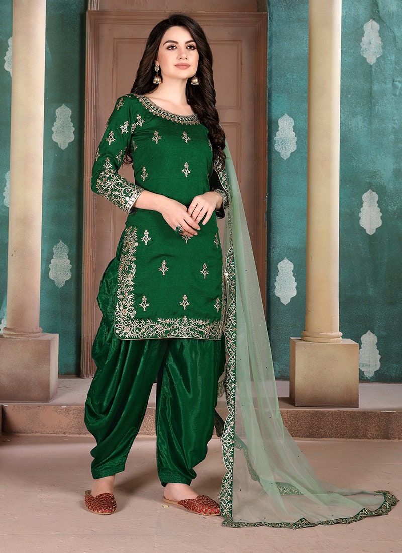 punjabi pant suits for ladies