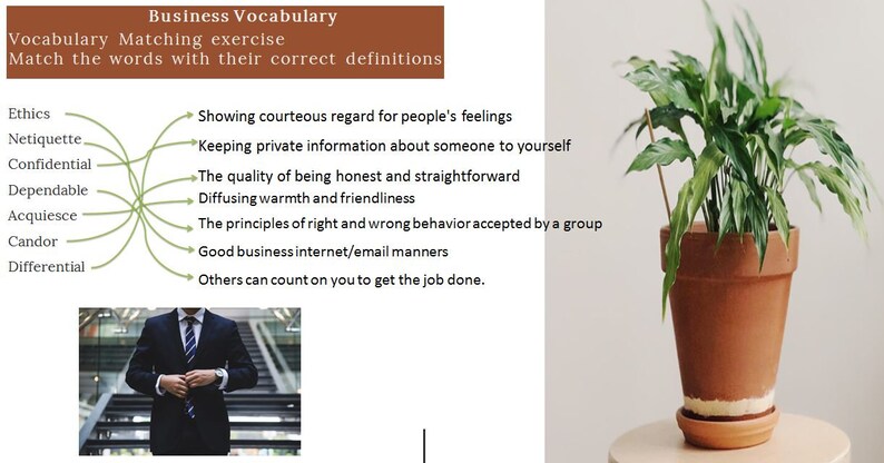 International Business Etiquette Advanced level Lesson