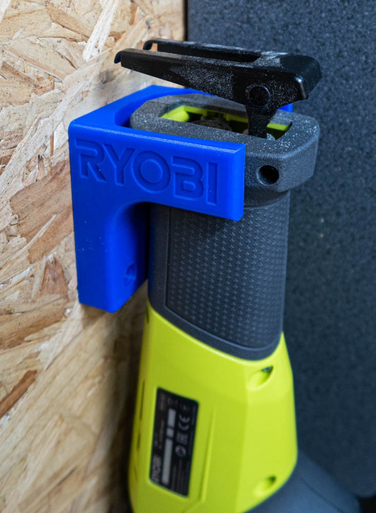 Ryobi Reciprocating Saw Wall Mount Etsy UK