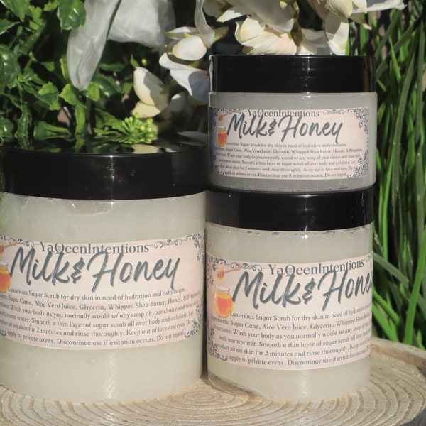 Milk & Honey Sugar Scrub