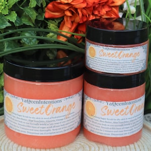 Sweet Orange Sugar Scrub