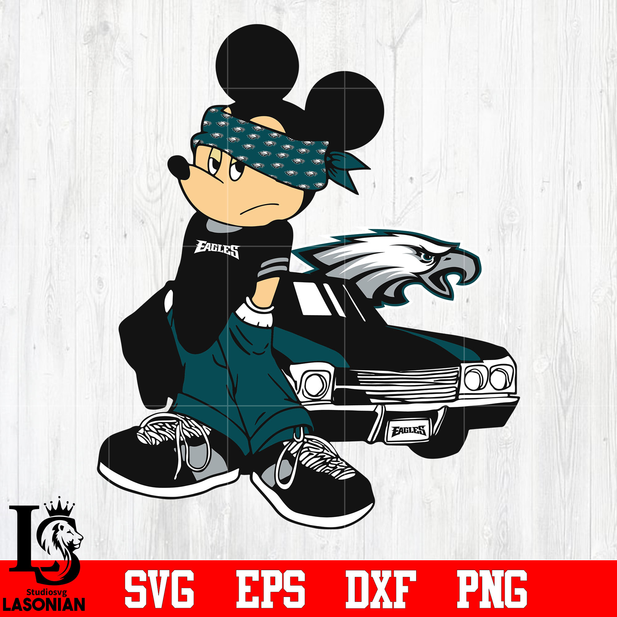 gangster mickey mouse hoodie