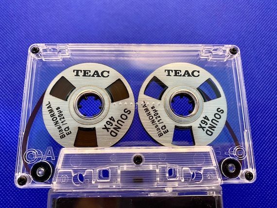 Cassette en bobine, bande vierge enregistrable en boucle de 45 minutes,  cassette vierge -  France