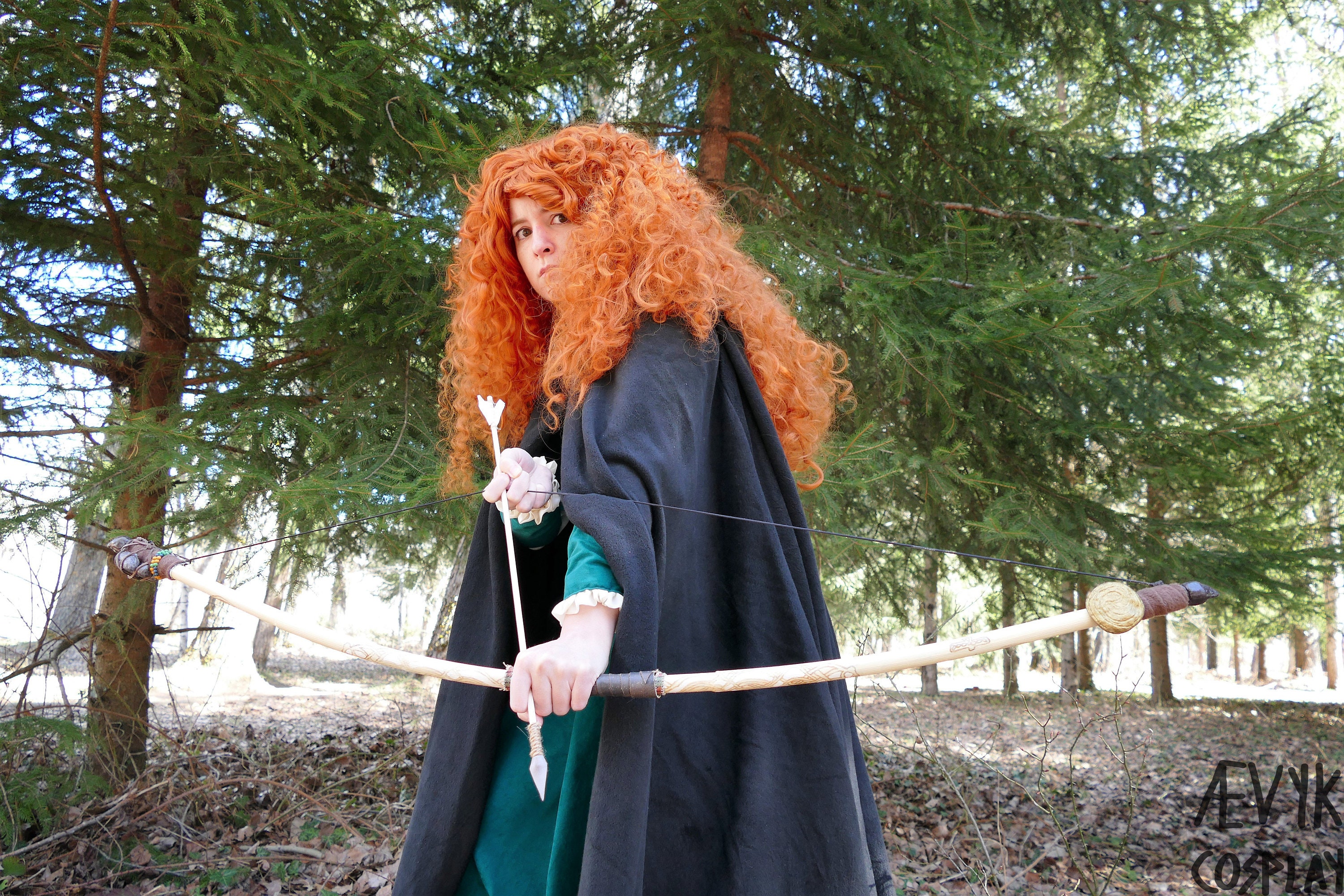 Merida Cosplay Dress -  UK