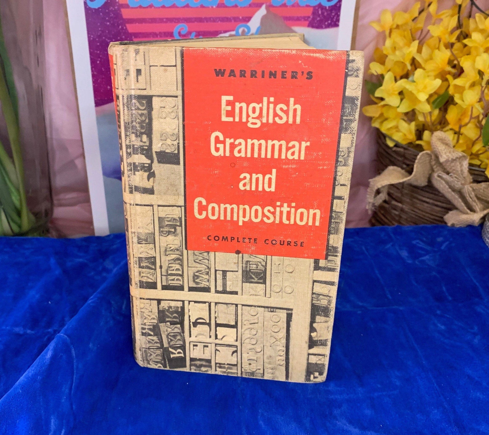 Vintage English Grammar & Composition Book. Etsy