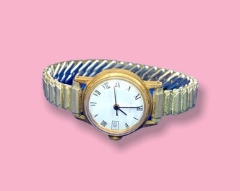 Vintage Gold Timex Wrist Watch