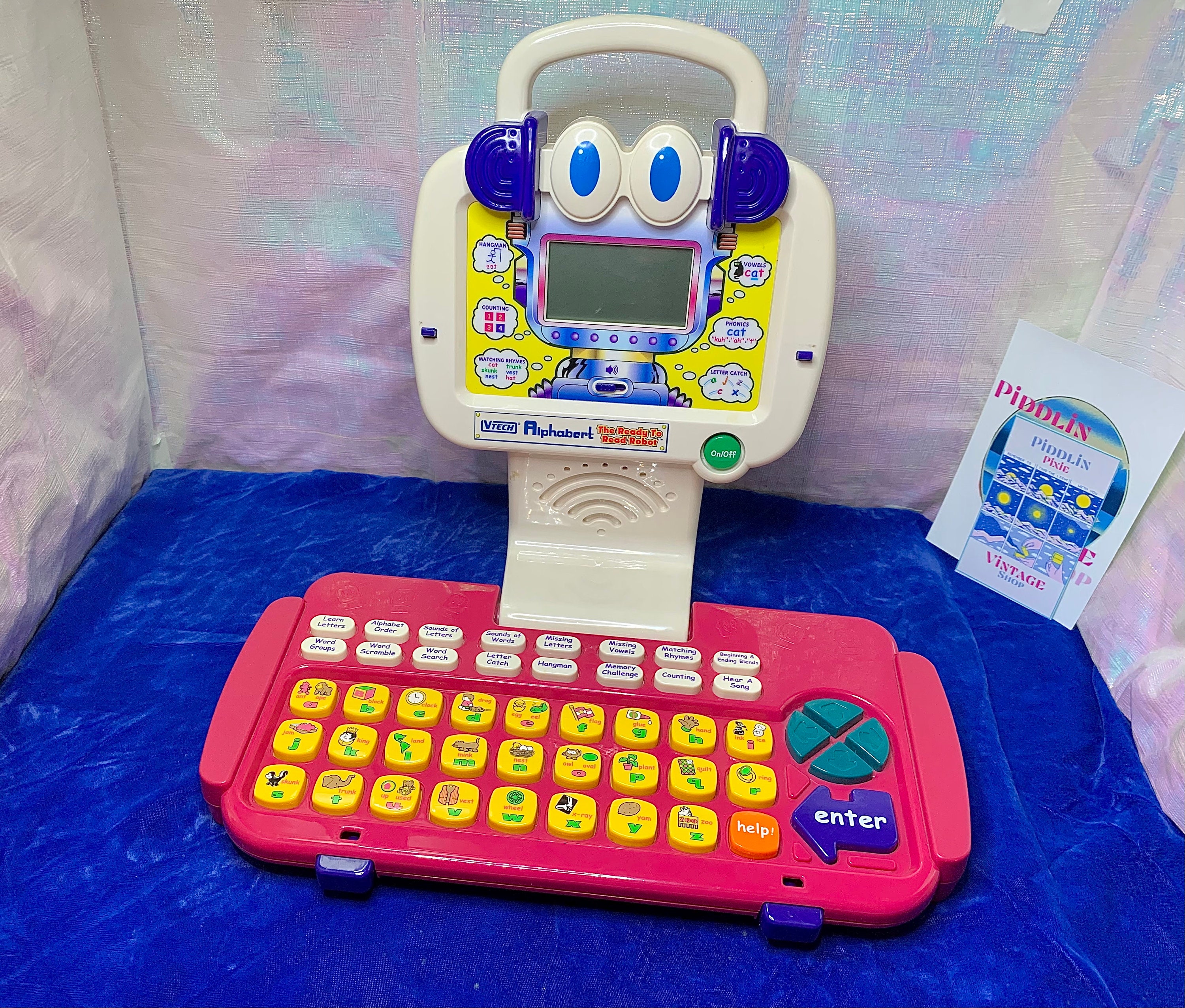 Vintage Y2K Vtech Alphabet Laptop Toy. Works -  Denmark