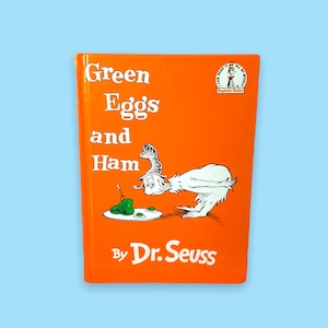 Vintage Dr. Seuss Green Eggs and Ham Buch.