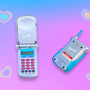 Vintage Y2K Barbie Mobile Cell Phone.Rare!