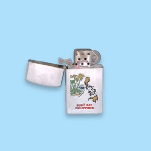 Vintage Silver ZIPPO Lighter. Philippines.