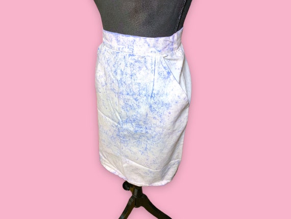 Vintage 90s High Waist Pocket Skirt. - image 7