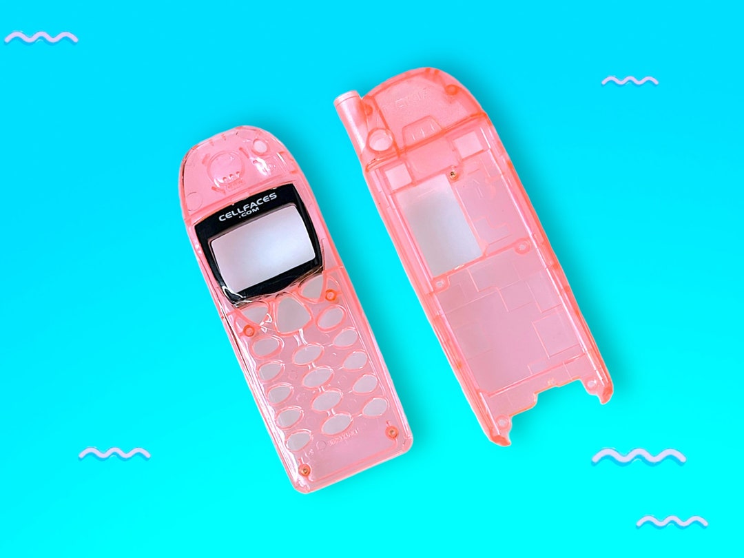 Vintage Pink Clear Nokia Mobile Cell Phone Cover Case. Etsy