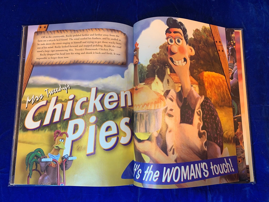 Vintage Chicken Run Cartoon Childrens Book. Etsy