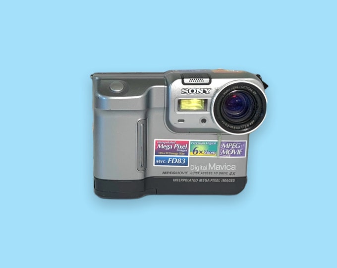 Vintage Sony Y2K Digital Camera. Etsy