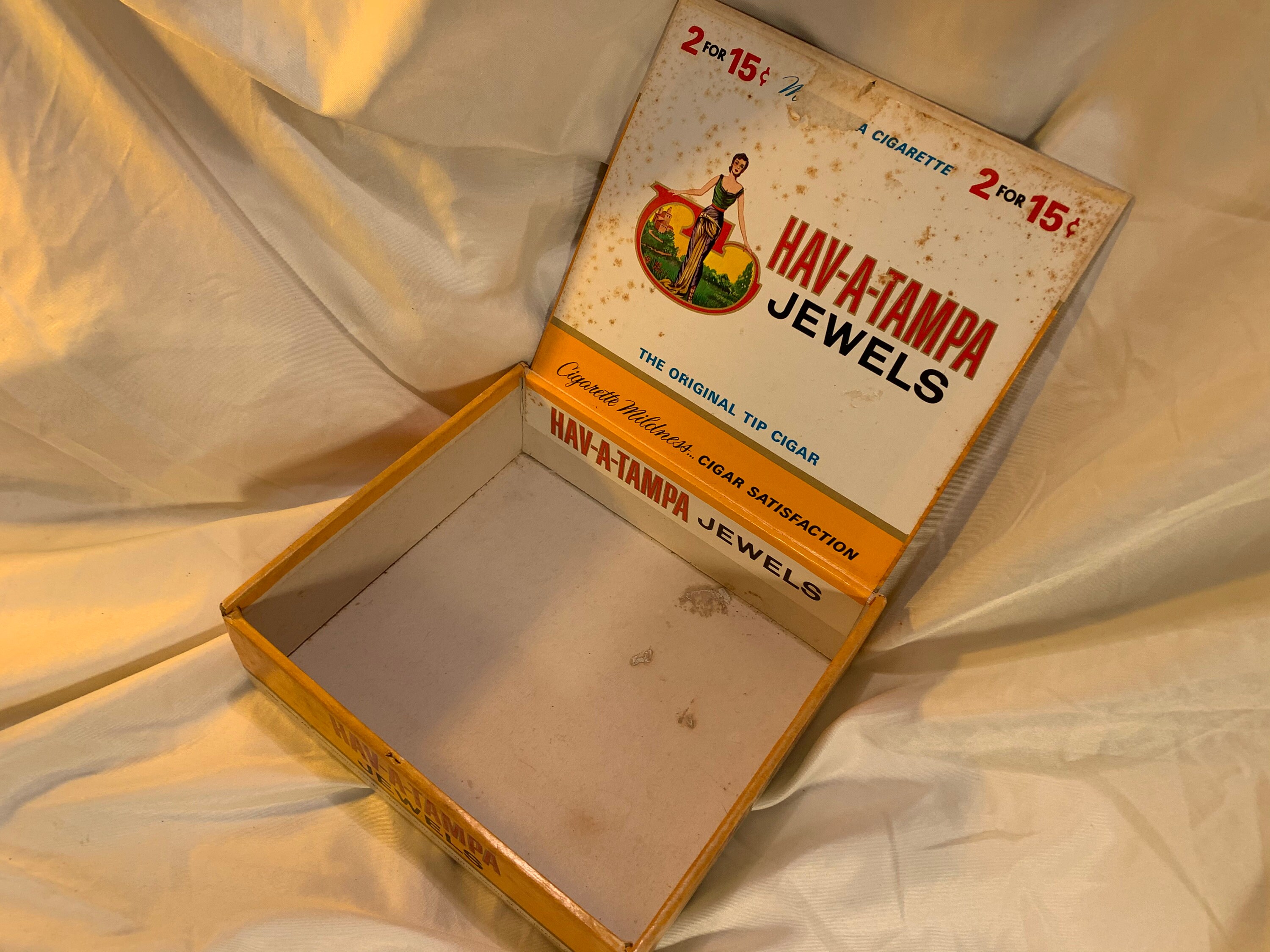 Vintage HavATampa Jewels Cigar Box Etsy