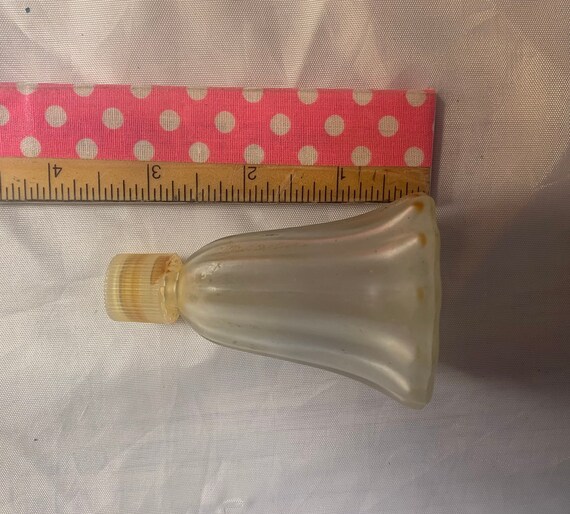 Vintage Avon Small Frosted Glass perfume Fragranc… - image 5