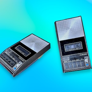 Vintage General Electric Cassette Tape Player Recorder.