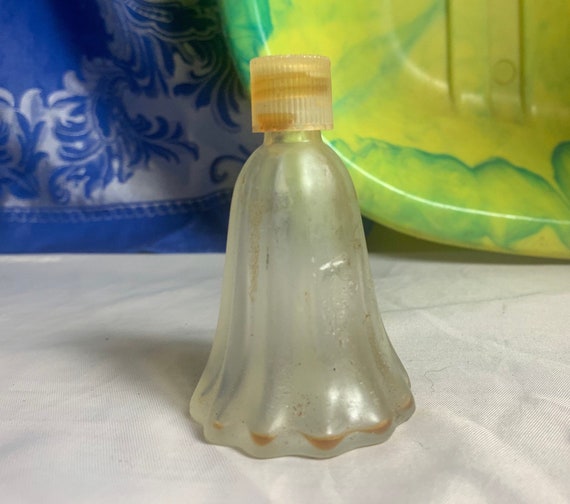 Vintage Avon Small Frosted Glass perfume Fragranc… - image 7