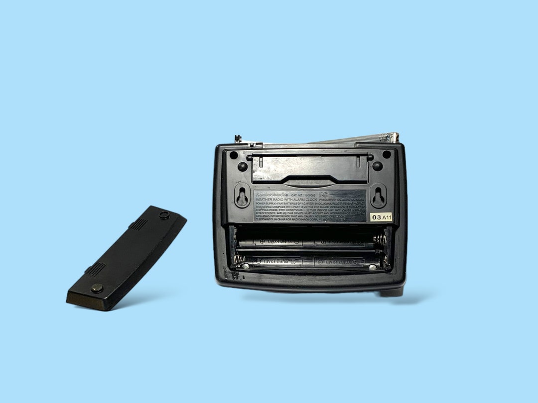 Vintage Radioshack Weather Radio Alarm Clock. Etsy