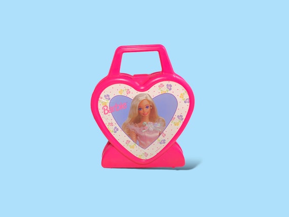 Vintage Pink Barbie Heart Case. - image 1