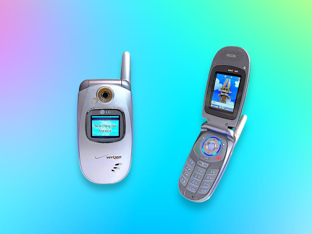 Vintage Y2K LG Camera Flip Cell