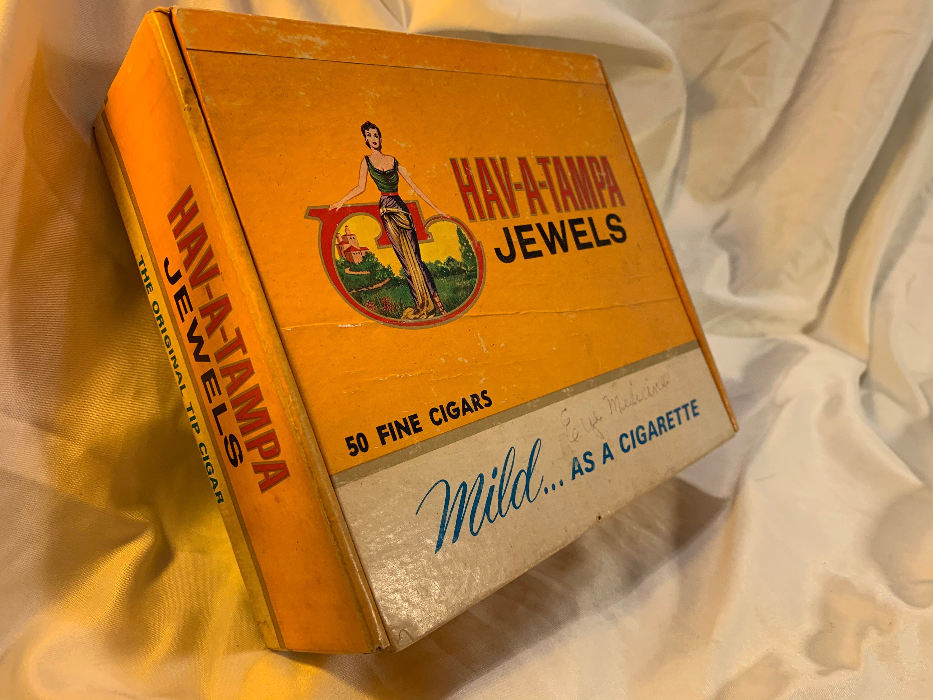 Vintage HavATampa Jewels Cigar Box Etsy