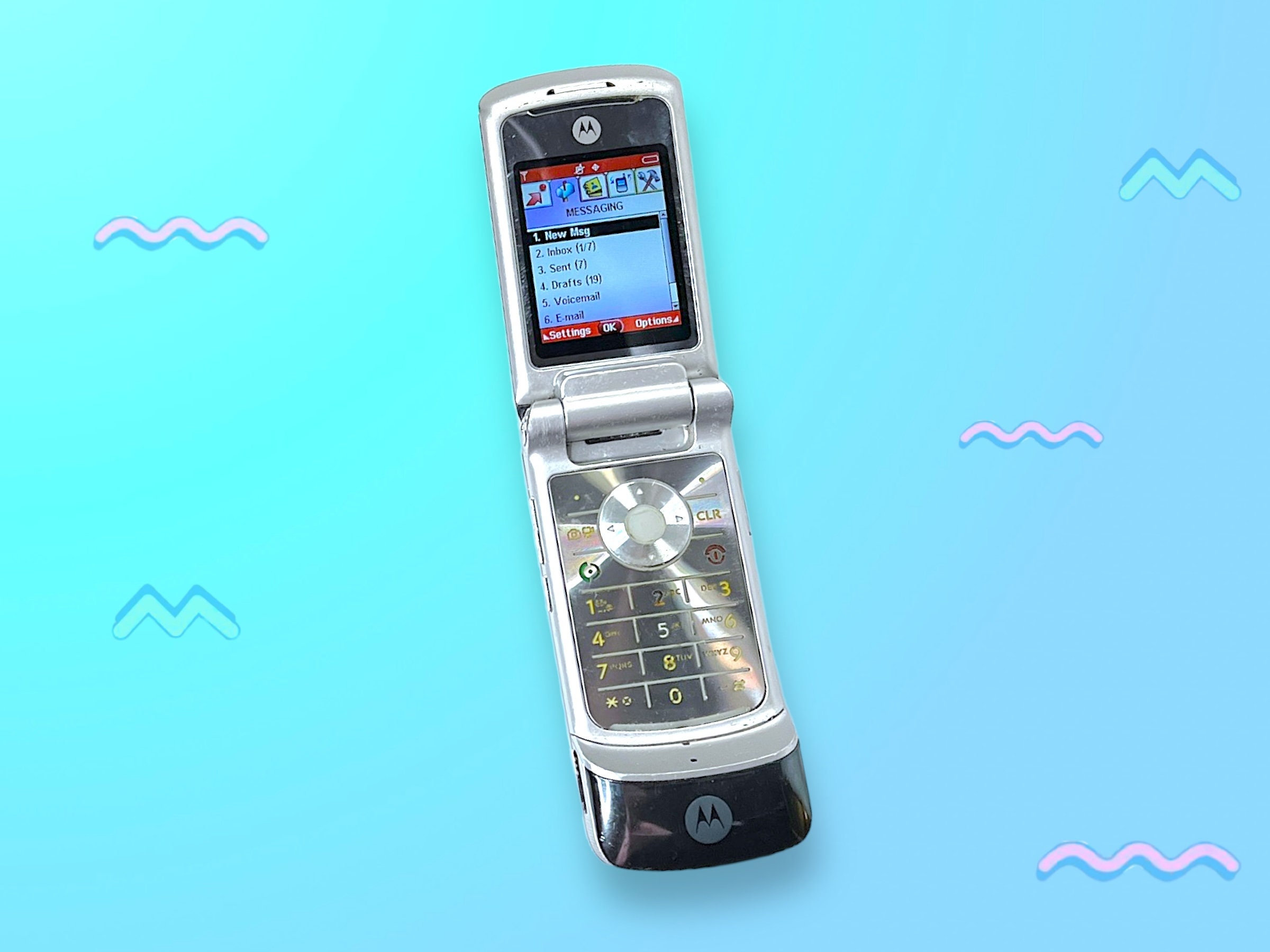 Motarola Razon Vintage Y2K Motorola Razor Mobile Flip Cell Phone. as Is. Works. - Etsy