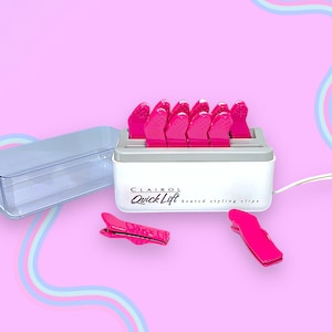 Vintage 90s Clairol Style Heat Clips. Works!