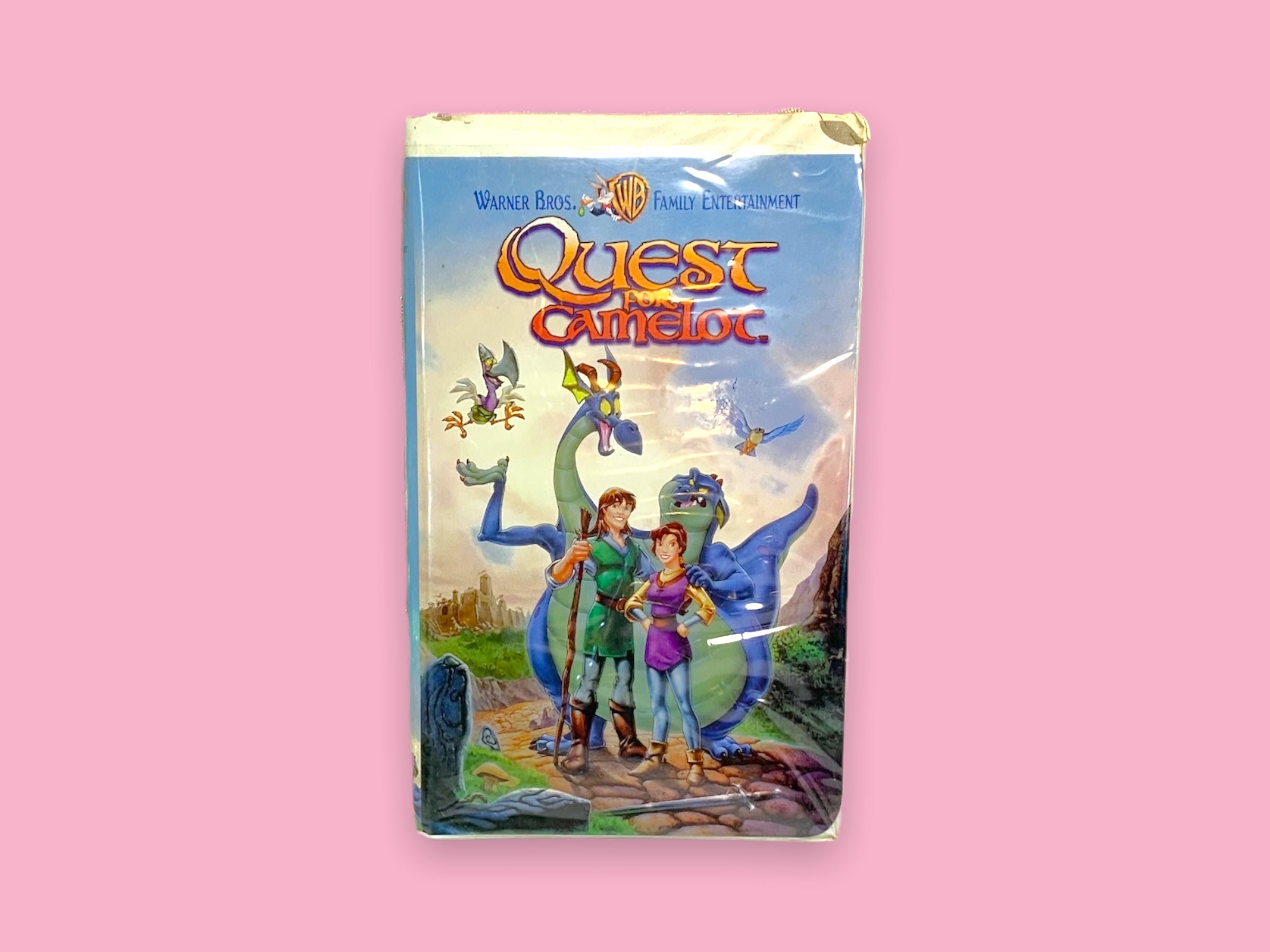 Vintage 90s Cartoon Quest for Camelot VHS. - Etsy UK Vintage 90s Cartoon Quest for Camelot VHS. - Etsy UK