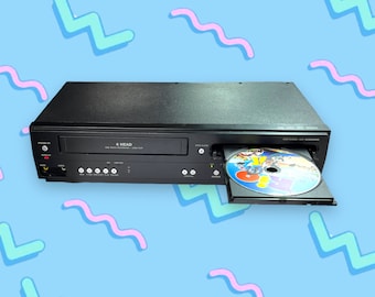 Vintage Magnavox DVD Player VHS Vcr Combo. Works.