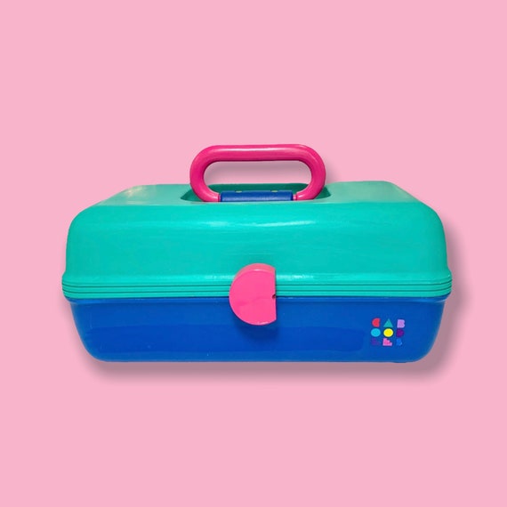 Vintage 90s Caboodles Makeup Case. 