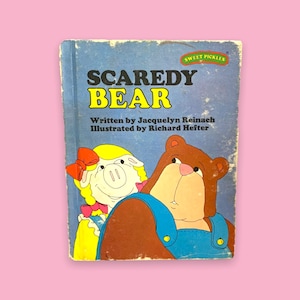 Vintage Scaredy Bär Kinderbuch.