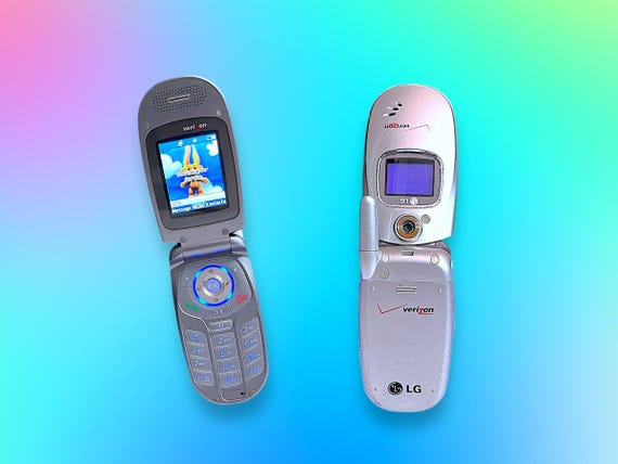 Old Flip Cell Phones