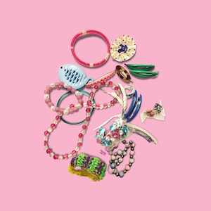 Vintage 90s Hair barrettes & accessories