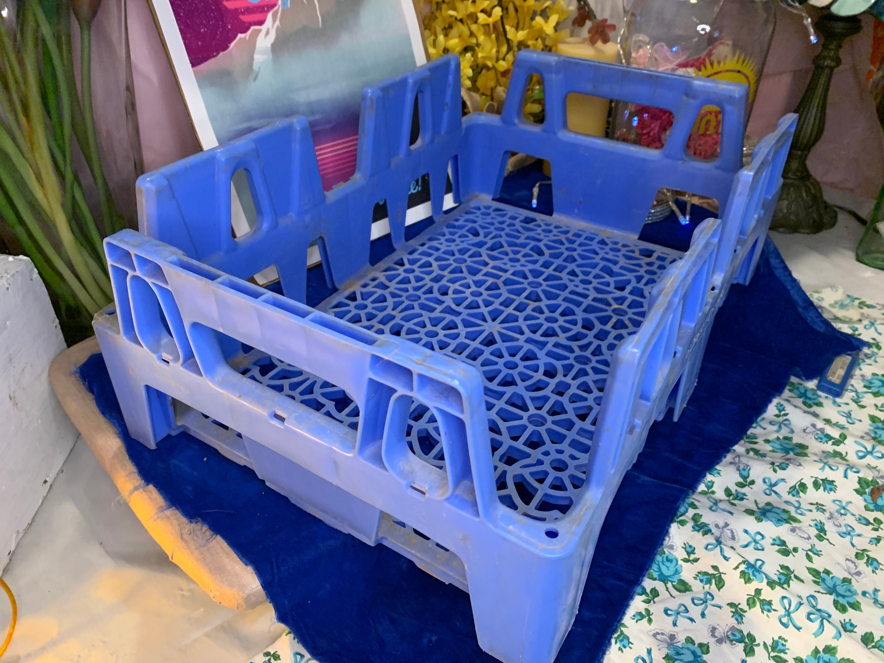 Vintage Plastic Soda Crate Etsy